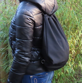 Fiets helm tas, Ebike helm tas, Paardrij helm tas Zwart