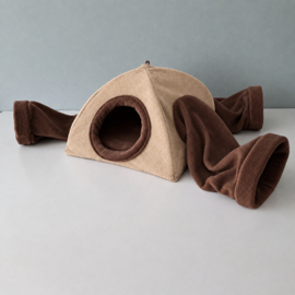 iglo-huis (35 cm) met tunnels