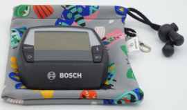 Ebike hoesje L display  Bosch intuvia  DLX vlinder softshell