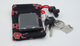 Ebike hoesje S display Bosch Kiox/Kiox 300 Doodshoofd softshell DLX