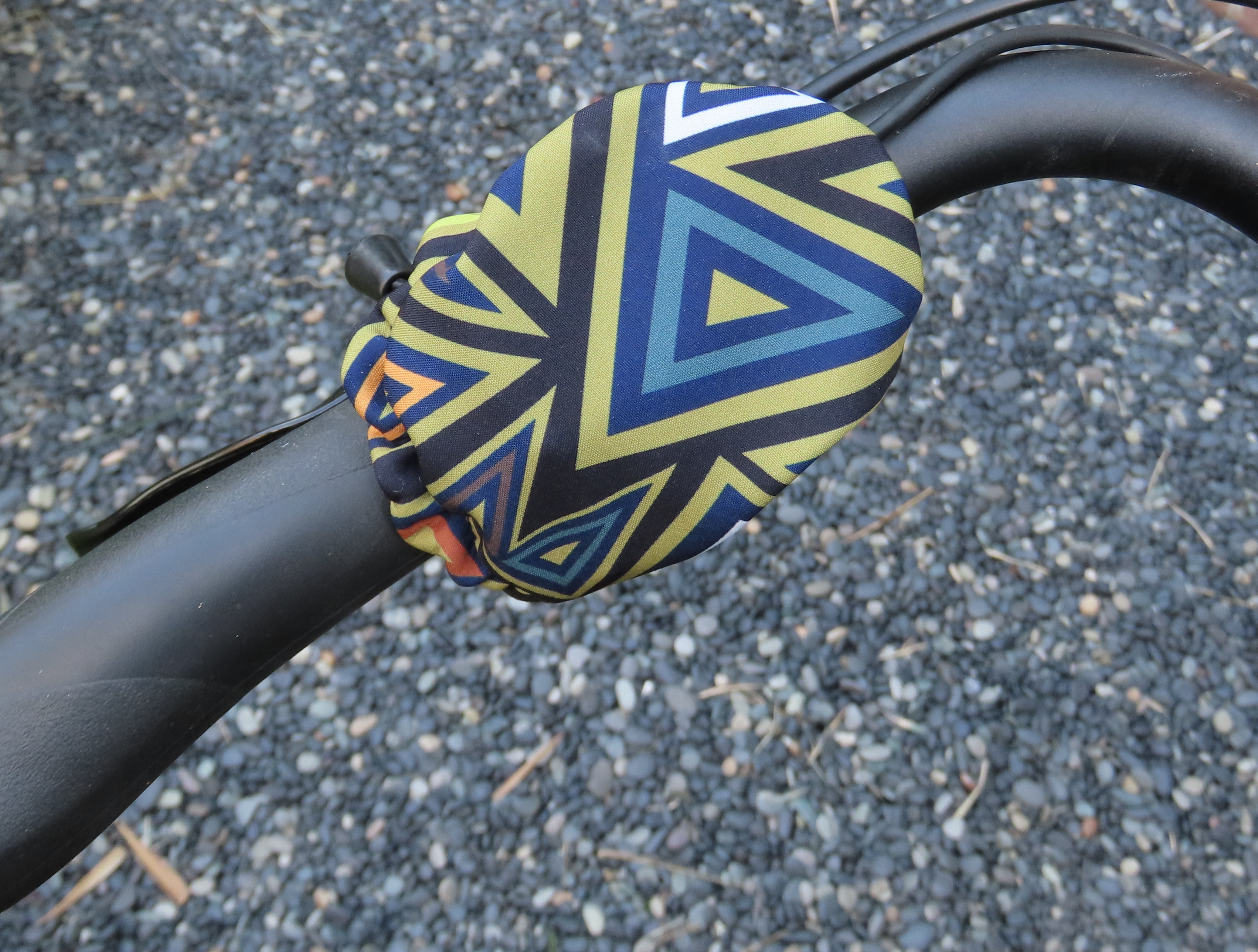 Hoesje voor vaste ebike displays  Driehoekje groen K