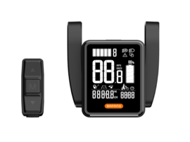 Hoesje voor vaste ebike displays Spacegrijs K