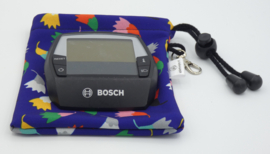 Ebike hoesje L display  Bosch intuvia  DLX bloem softshell