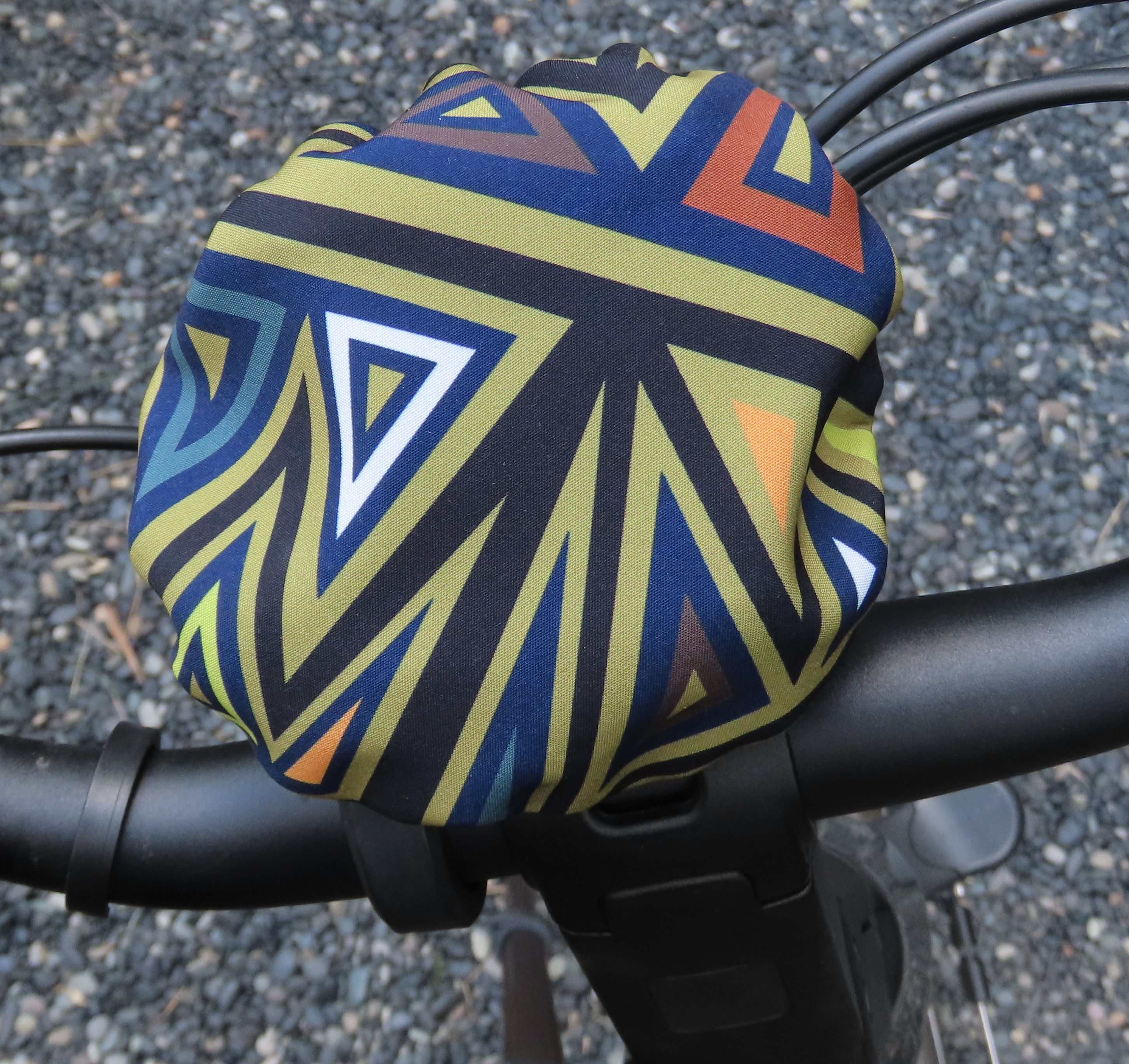 Hoesje voor vaste ebike displays Driehoekje groen G