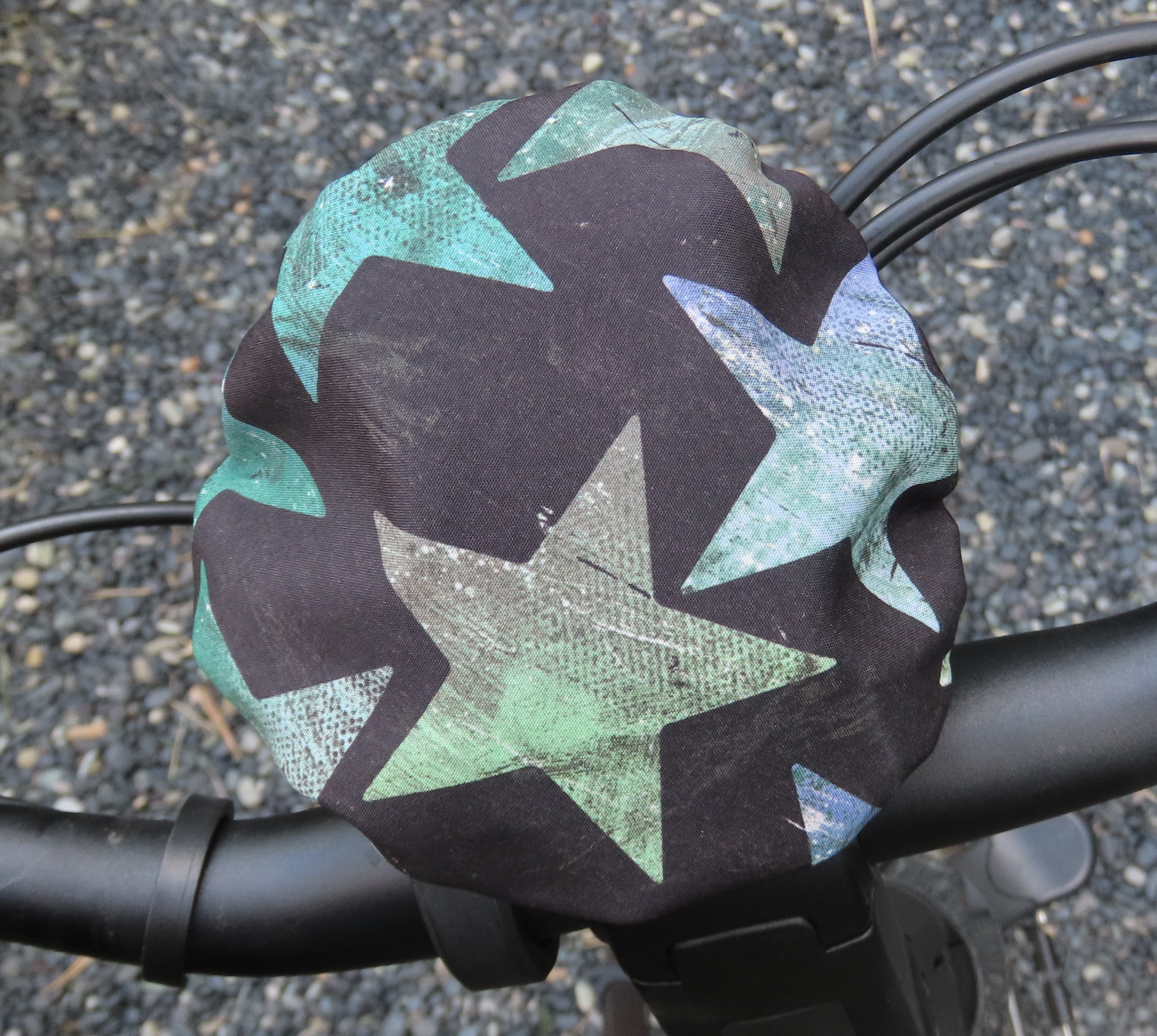 Hoesje voor vaste ebike displays Ster op zwart G