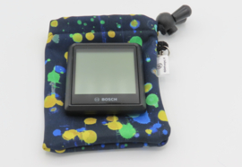 Ebike hoesje M display Bosch intuvia 100 multi stip softshell DLX