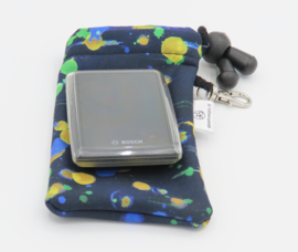 Ebike hoesje S display Bosch Kiox/Kiox 300 multi stip softshell DLX