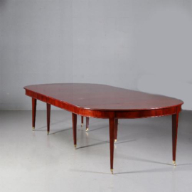 Antieke tafel / Zeer lange  16 persoons Hollandse Louis Seize tafel ca. 1800 (No.692456)