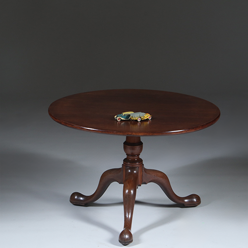 Verlaagde massief mahonie tilttop ca 1775  (No.301870)