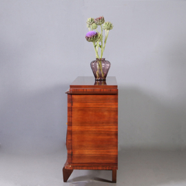 Dressoir  met vijf deuren in palissander met brons art deco Frankrijk ca 1930 (No.972205)