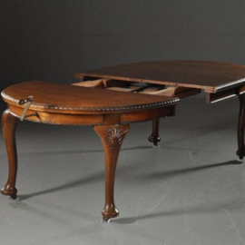 Antieke tafel / Windout - Chippendale stijl eetkamertafel (No. 532125)