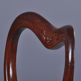 Antieke stoelen / stel van 8 zeer elegante mahonie Willem III stoelen ca. 1875 (No.932022)