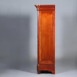 Vroeg Biedermeier Notariskast of  tweedeurskast in blonde kleur mahonie ca 1830 (No.440510)