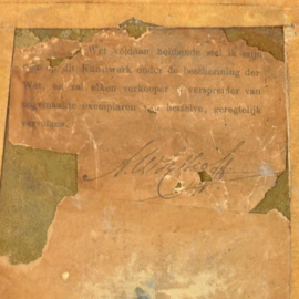 Antiek Varia /  Antiek is actueel: 30 november 1863 Jubileum plaquette in brons ter viering van 50 jaar Nederland  (No.131863)&