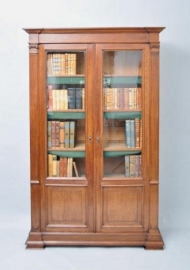 Antieke kast / Boekenkast - Servieskast in Renaissance stijl met losse kroon, ca. 1880 (No.86540)