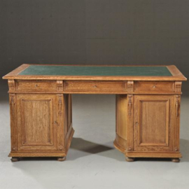 Antieke bureaus / Hollands bureau ca. 1880 met draaibare kast en afneembaar rekje (No. 451831)