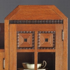 Antieke kast / Art Deco / Amsterdamse school buffet ca. 1910 (No.662501)