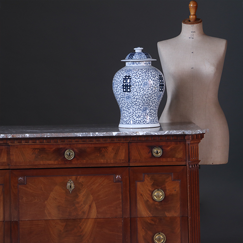 Grote Hollandse commode ca 1850 Louis Seize stijl gerestaureerd (No.291305)