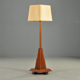 Art Nouveau & Art Deco / Staande lamp Amsterdamse School jaren '20 Dutch design (No.871362)