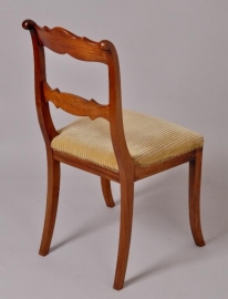 antieke stoelen / stel van 8 antieke Hollandse mahoniehouten stoelen ca. 1825 (No.463408)