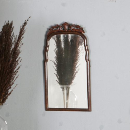 Antieke spiegels / Soester spiegel met kroon en geslepen glas ca. 1900 (No.682801)