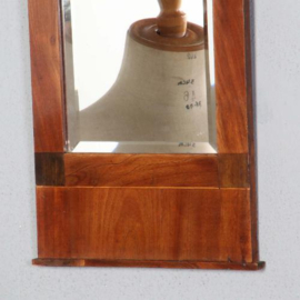Antieke spiegel / klein laat Empire / vroeg Biedermeier spiegeltje (No.670644)