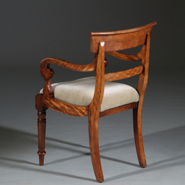 8 Eetkamer stoelen in bekleding naar wens Victoriaans ca 1875 (No.270105)