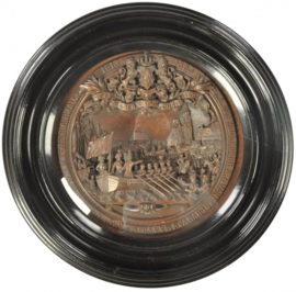 Antiek Varia /  Antiek is actueel: 30 november 1863 Jubileum plaquette in brons ter viering van 50 jaar Nederland  (No.131863)