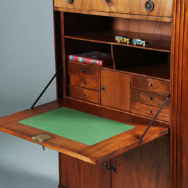 Blonde mahonie Louis Seize secretaire abattant ca. 1800 (No.280345)