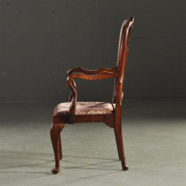 Antieke stoelen /  Mahonie armstoelen 1900 chipendale (No.151224)