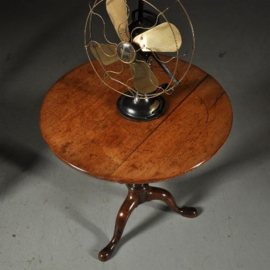 Antieke bijzettafel / Engelse wijntafel tafel Georgian ca. 1800 doorleefde uitstraling krimpnaad (No.371734)