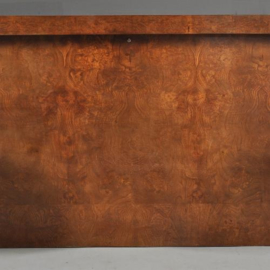 Antiek Varia / Art Deco Hoofdbord / bedombouw of hoofdeind ca. 1920 met twee nachtkastjes (No.989961)&