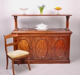 antieke kast / Sideboard / dressoir met opstand / buffet / ca. 1870 mahonie (No.4739601)