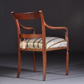 Antieke stoelen / Biedermeier armstoel ca. 1835 (No.871543)