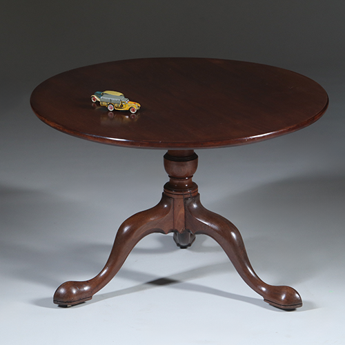 Verlaagde massief mahonie tilttop ca 1775  (No.301870)