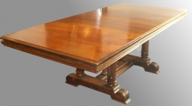 Antieke tafel / Coulissetafel tot 2,85m. lengte (No.84106)