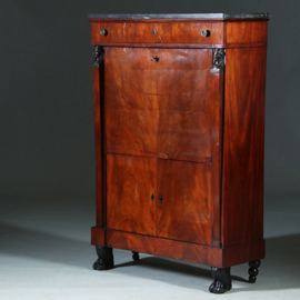 Empire secretaire abattant of klep secretaire mahonie 1825  (No.701116)
