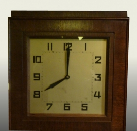 Art Deco staand Horloge met slagwerk ca. 1915 (No.9499)