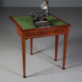 Antieke bureaus / kleine schrijfftafel / werktafel / wandtafel met verdubbelbaar blad ca. 1800 (No.691714)