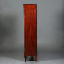 Louis Seize 2-deurs boekenkast Hollands ca 1790 met gaas en verstelbare planken (No.461510)