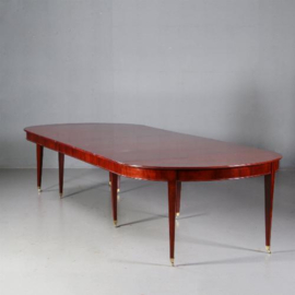 Antieke tafel / Zeer lange  16 persoons Hollandse Louis Seize tafel ca. 1800 (No.692456)