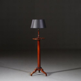 Antiek varia / Tafellamp of lamptafel in mahonie ca. 1915 in hoogte verstelbaar (No.810945)