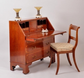 Antieke bureaus / mahonie klepbureau / secretaire in mahonie ca. 1900-1910 (No.463403)