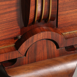 Dressoir  met vijf deuren in palissander met brons art deco Frankrijk ca 1930 (No.972205)