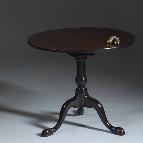 Bird cage  tilttop massief mahonie schitterende kleur ca 1775  (No.301865)