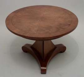 Antieke tafel / Sluierpoottafel  Salontafel kersenhout ca. 1850 (No.86403)