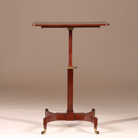 Antiek bijzettafels / Regency Ontbijt of werktafel met hoogte en breedte verstelling (No.862440)