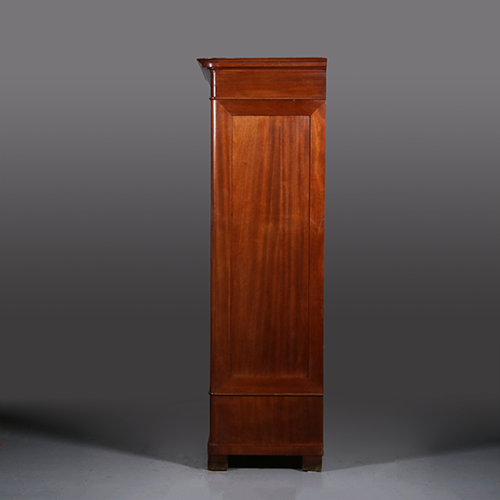 Art Deco tweedeurskast met gespiegelde panelen kapstok met deuren of garderobekast  ca 1910  (No. 311710)