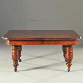 Antieke tafel / Stoer schotse windout table ca. 1860 prachtig doorleefd (No.110564)