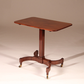 Antiek bijzettafels / Regency Ontbijt of werktafel met hoogte en breedte verstelling (No.862440)
